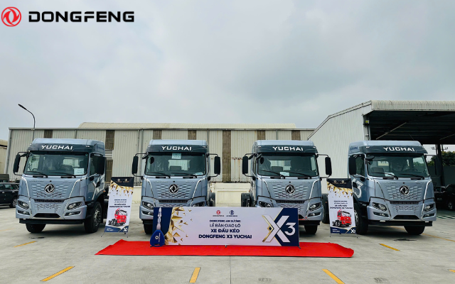 Các doanh nghiệp tin chọn xe đầu kéo Dongfeng X3