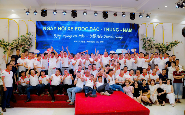Không khí tươi vui của Ngày hội xe Fooc Bắc Trung Nam 2025