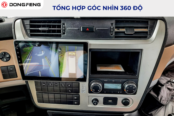 Trang bị 4 camera tạo góc nhìn toàn cảnh 360 độ an toàn