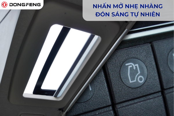 Cửa sổ trời chỉnh điện – Thoáng khí, sang trọng, đầy tiện ích.