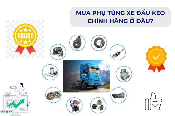 Nhất định phải mua phụ tùng xe đầu kéo chính hãng