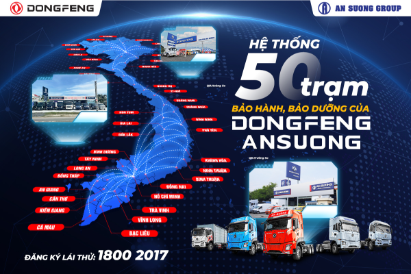 Trạm bảo dưỡng xe đầu kéo uy tín toàn quốc