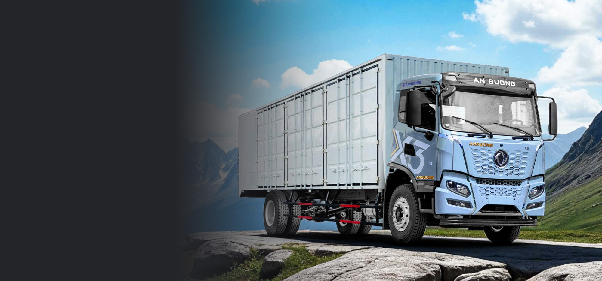 Xe tải Dongfeng X3 180HP thùng 8m2 là dòng xe nổi bật trong phân khúc 8T2