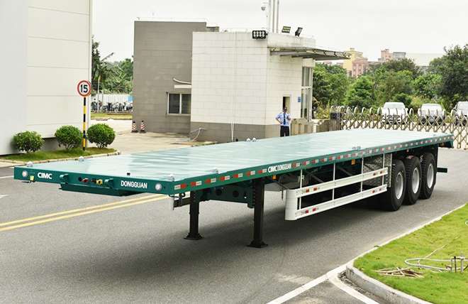 Móc sàn 45FT 3 trục lốp 12R22-5
