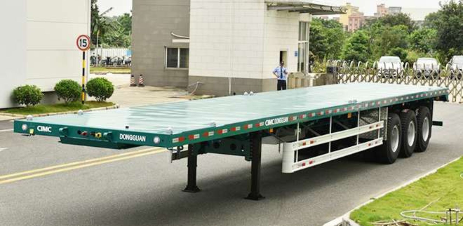 moóc sàn cimc 45ft 3 trục